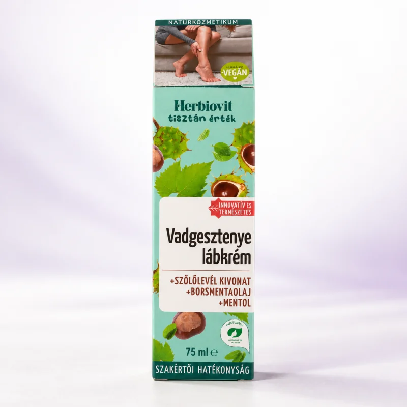 Herbiovit Vadgesztenye lábkrém, 75 ml