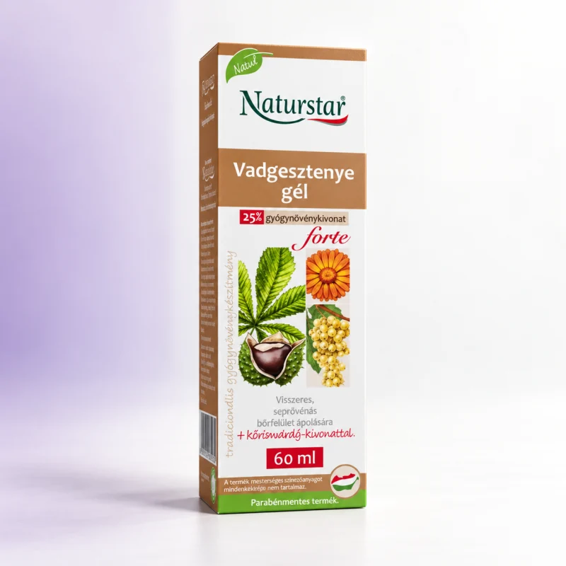 Naturstar Vadgesztenye gél forte, 60 ml